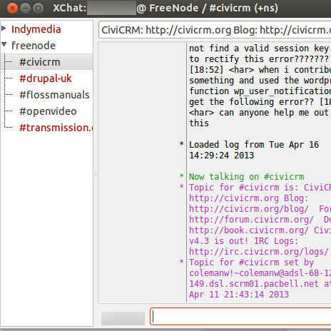 Chat irc